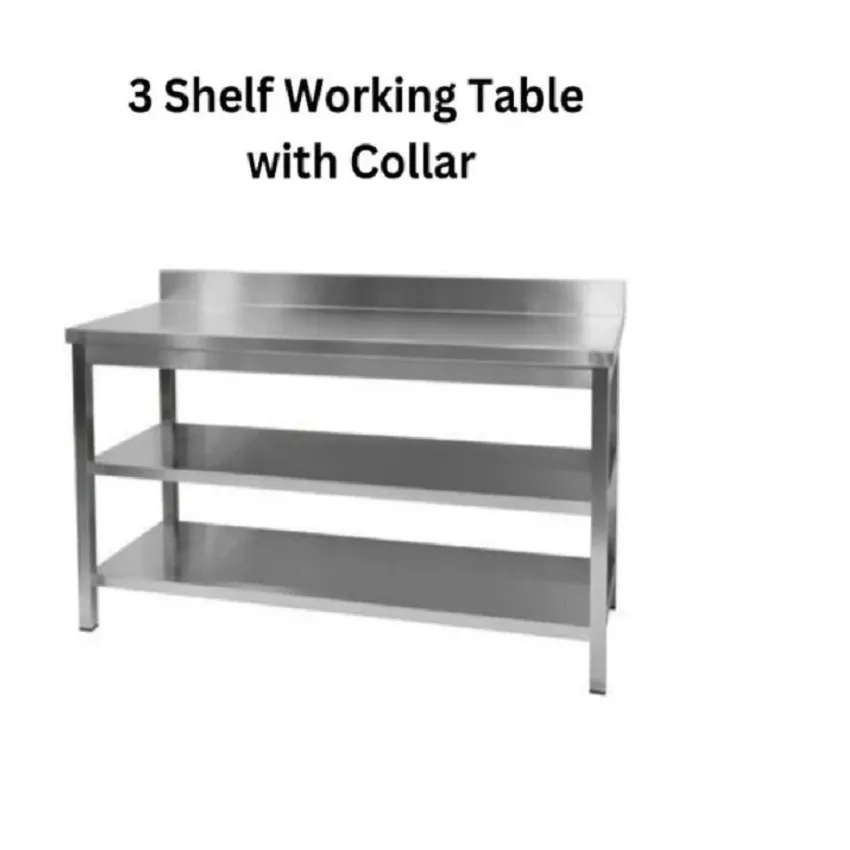 SS Vegetable Cutting Table